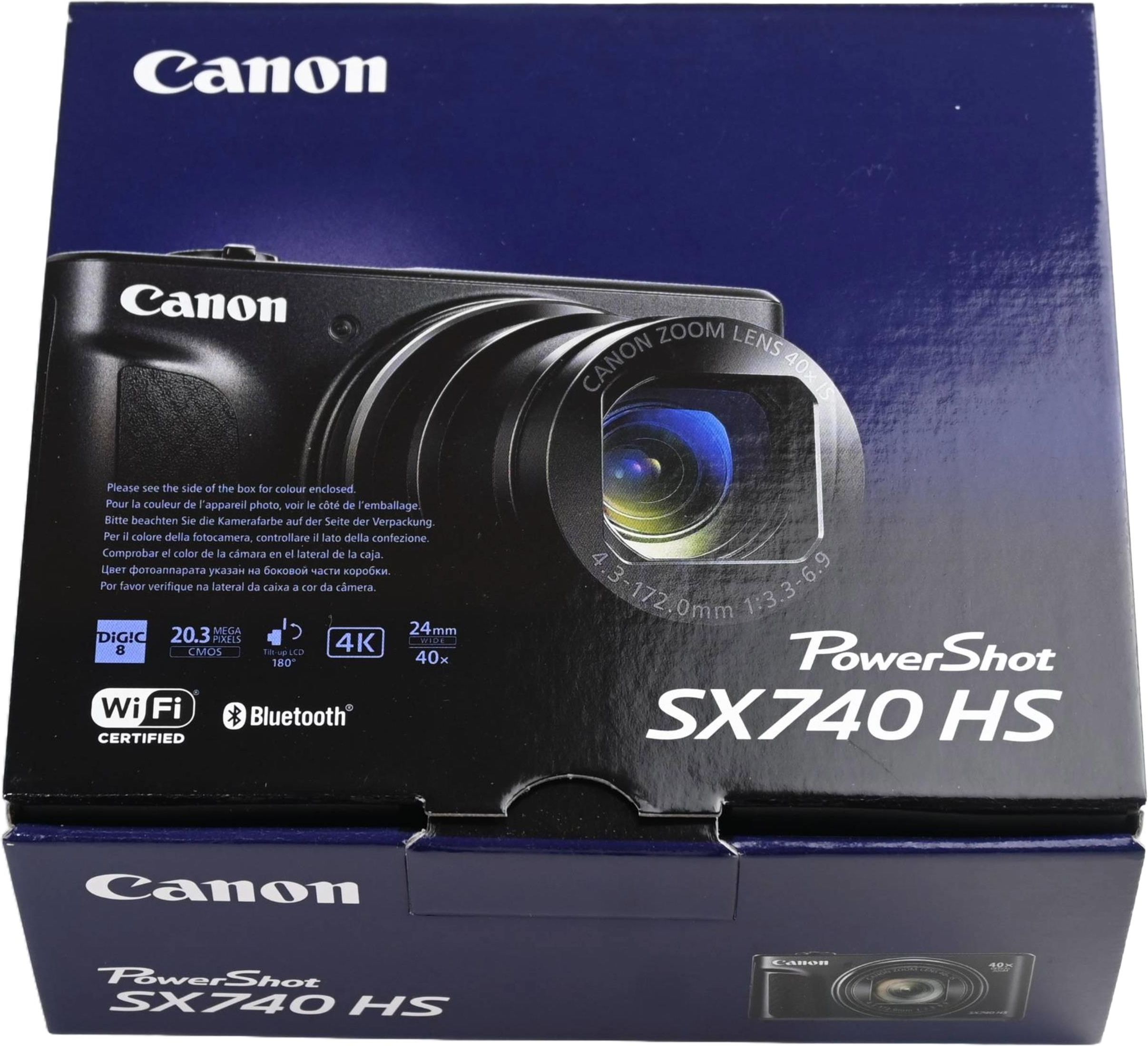 Aparat cyfrowy Canon PowerShot SX740 HS - CZARNY - ZESTAW