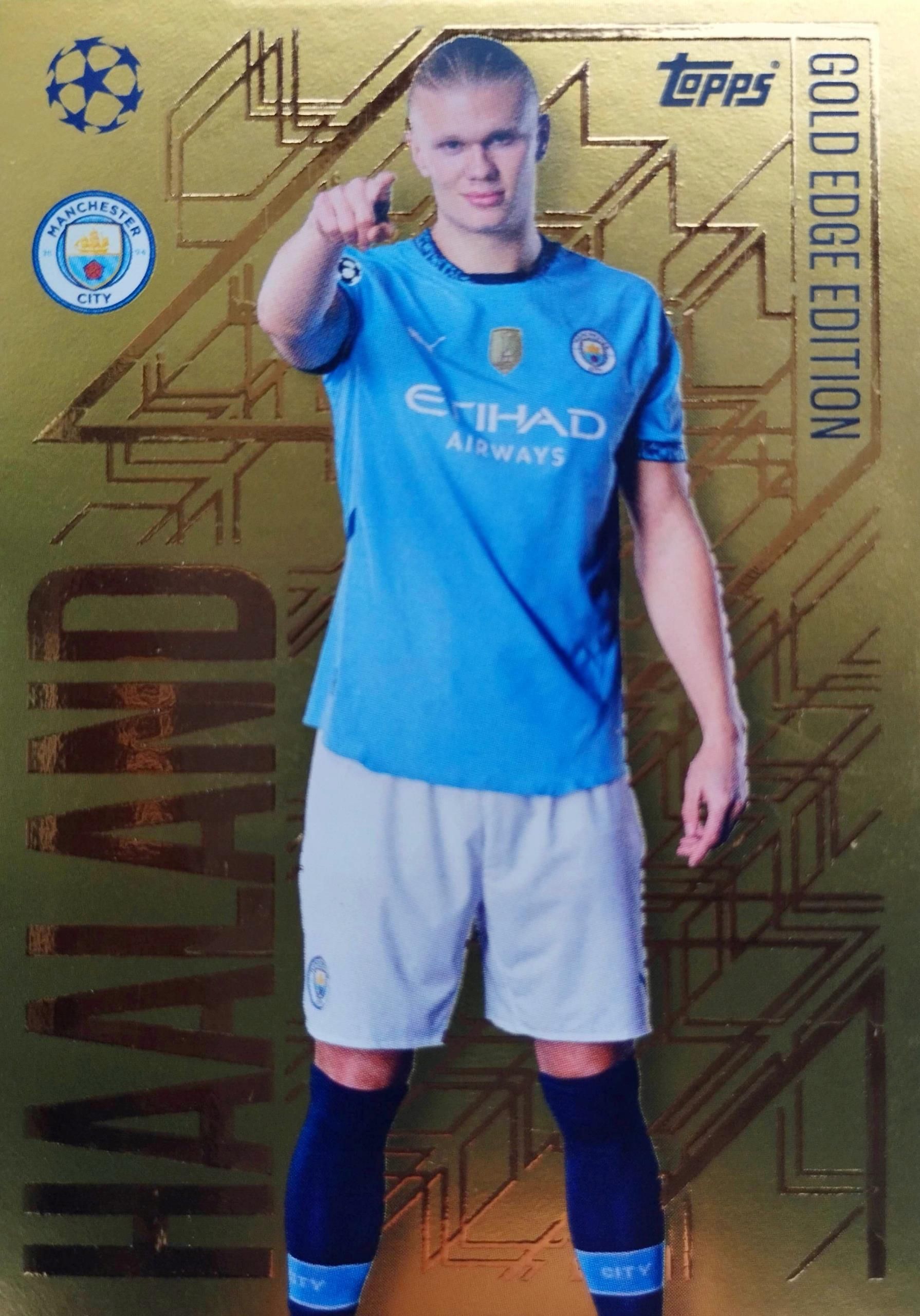 Topps Match Attax 2024-2025 Gold Edge Edition Legend Ge 2 Erling Haaland -  Ceny i opinie - Ceneo.pl