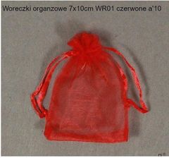 Zdjęcie Penword Woreczki Organzowe Czerwone 7X10Cm 10Szt - Myślenice
