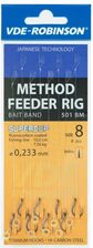 Robinson Vde-Robinson Haczyk Z Gumką Fluorocarbon Method Feeder 501Bm Nr 6