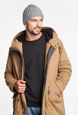 Czapka z Polarem PaMaMi J.szara Mulina 13050-029