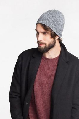 Czapka Smerfetka PaMaMi J.szara Mulina 15012-029