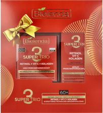 Zdjęcie Bielenda Super Trio Zestaw Przeciwzmarszczkowy Super Trio 60+ Krem + Serum - Węgorzewo