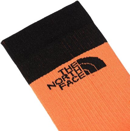 Skarpety do biegów trailowych unisex The North Face TRAIL RUN CREW pomarańczowe NF0A882FTNI - zdjęcie 3