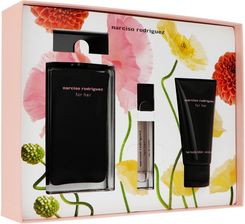 Narciso Rodriguez Zestaw For Her Edt 100Ml + Mini 10Ml + Body Lotion 50Ml
