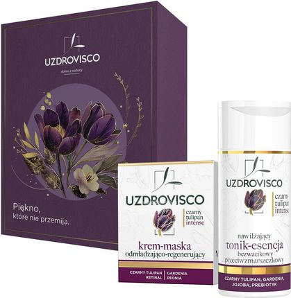 Uzdrovisco Czarny Tulipan Intense Zestaw Kosmetyków Do Twarzy