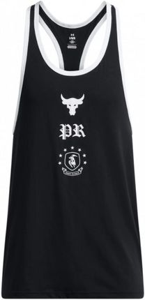 Męski top treningowy Under Armour Project Rock Racer Tank Boh - czarny