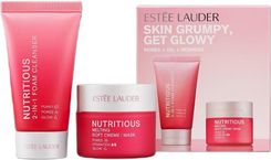 Estee Lauder Skin Grumpy Get Glowy Nutiritious Zestaw Upominkowy