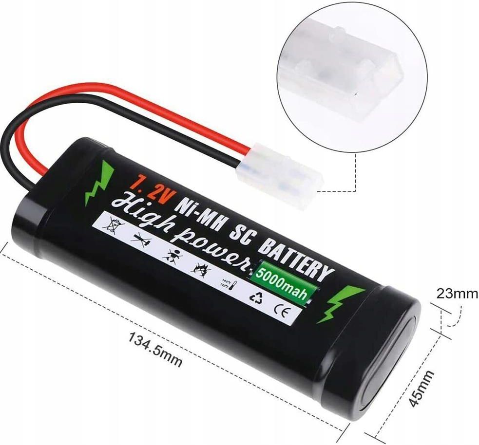☆amedesune☆TAMIYA LF BATTERY Tamiya Battery & Charger Series ・ LF Battery LF2200-6.6