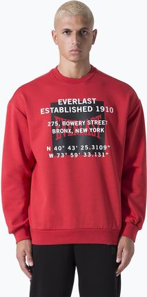 Bluza męska Everlast Streetwear Crewneck red/black | WYSYŁKA W 24H | 30 DNI NA ZWROT Zima 2024