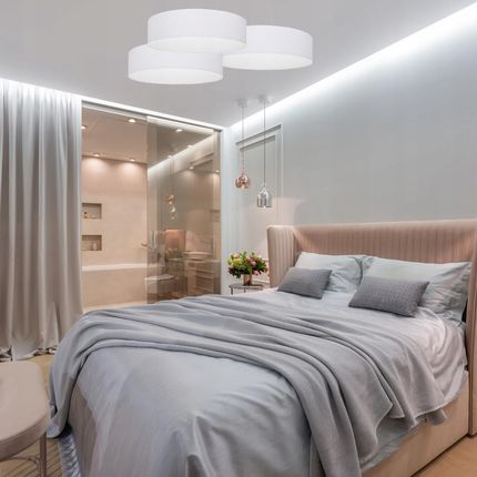 SEVEN PLAFON 40 BLANCO Deckenleuchte – Ø40 Cm, Für 2x E27 Leuchtmittel, Weiß