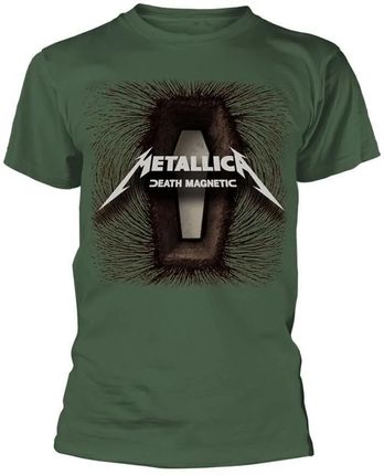 Metallica Koszulka Death Magnetic Unisex Green XL