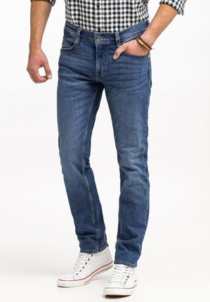 Męskie Spodnie Jeansowe MUSTANG Oregon Slim Denim Blue 1015041 5000 702