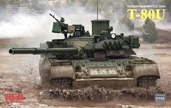 Zdjęcie Rye Field Model T 80U Russian Mbt 1:35 5105 RFM5105 - Łomianki