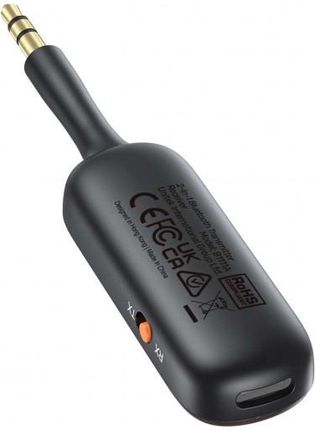 Nadajnik/odbiornik audio 2w1 Unitek Adapter Bluetooth 5.3 zasięg 10m czarny (B1111A01) - zdjęcie 5