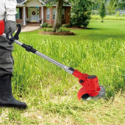 Bezprzewodowa Kosiarka Do Trawy 650 W Podkaszarka Do Trawy Z Akumulatorem - zdjęcie 5