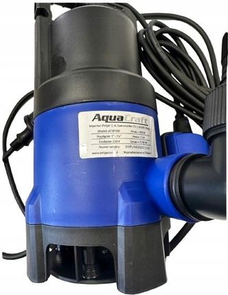 Ekonomiczna Pompa Zatapialna Do Wody Brudnej 400 W (plastik) - zdjęcie 3