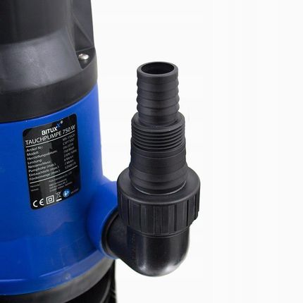Pompa głębinowa 750 W Do Studni Do czystej i Brudnej Wody - zdjęcie 3