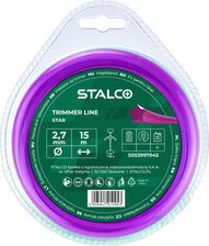 Zdjęcie Żyłka tnąca gwiazdka Star 2,4mm x 90m Stalco Garden S053997054 - Brzozów