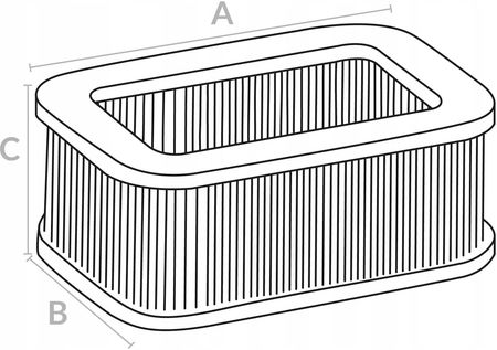 Filtr Powietrza LC1P61/65/70FA Loncin ZG4038 - zdjęcie 4
