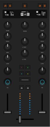 Native Instruments Traktor Kontrol Z1 MK2 - Kontroler DJ-ski