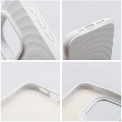 Etui Silicone Zephyr Mag Cover Kompatybilny Z Magsafe Do Iphone 16 Plus Bia - zdjęcie 3
