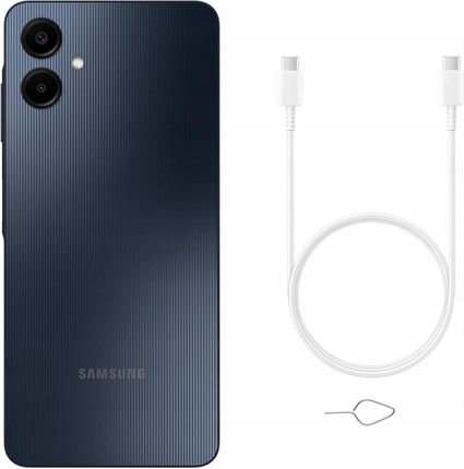 Samsung Galaxy A06 グローバル版 4+128GB ブラック Samsung Galaxy A06 (czarny, 4 GB RAM, 128 GB pamięci