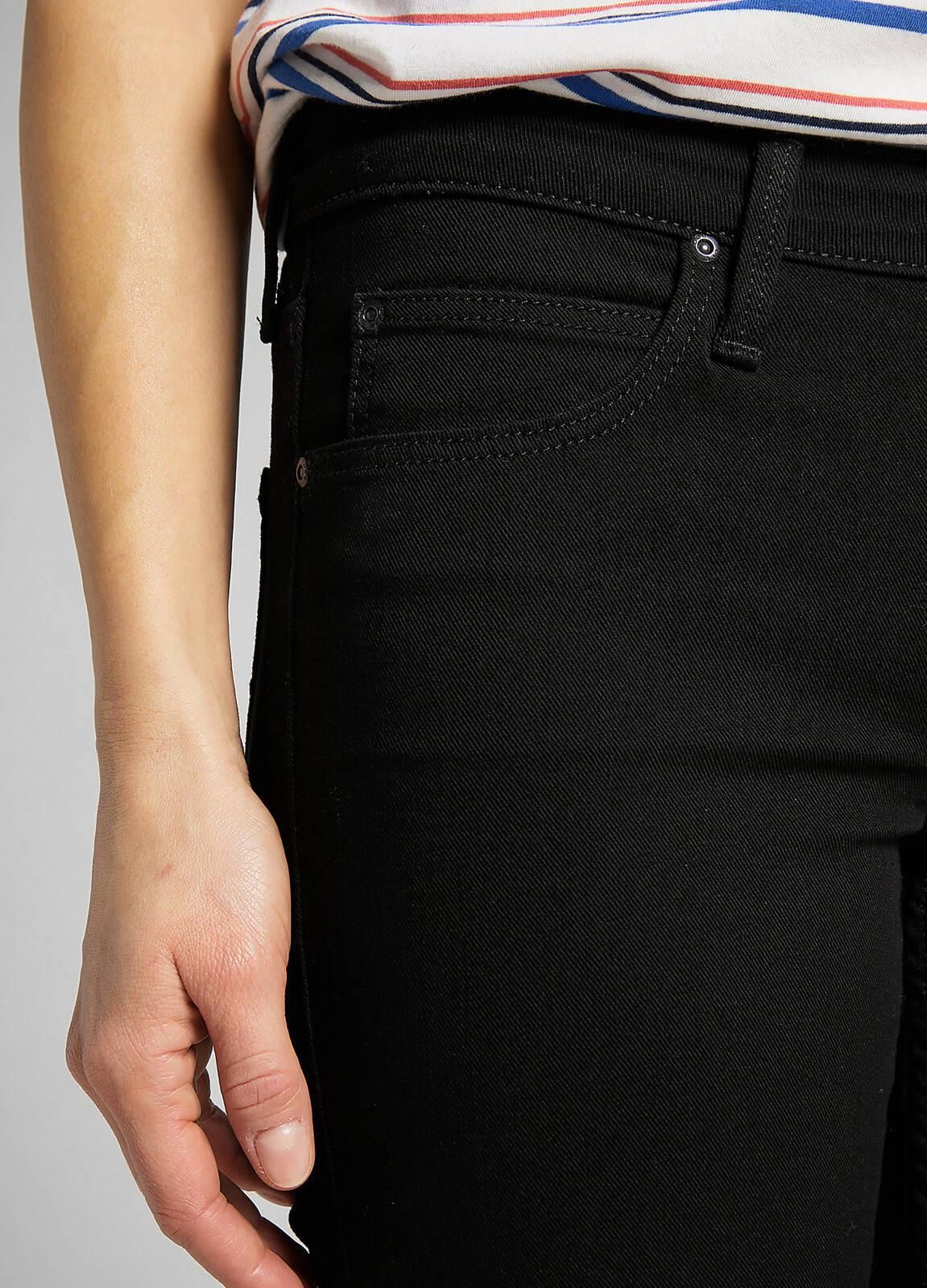 Jeans Scarlett skinny noir délavé femme Lee | Destock Jeans
