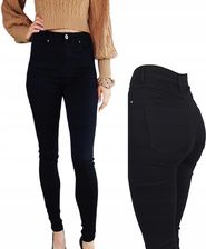 Spodnie Jeans Goodies Czarne Damskie Rurki