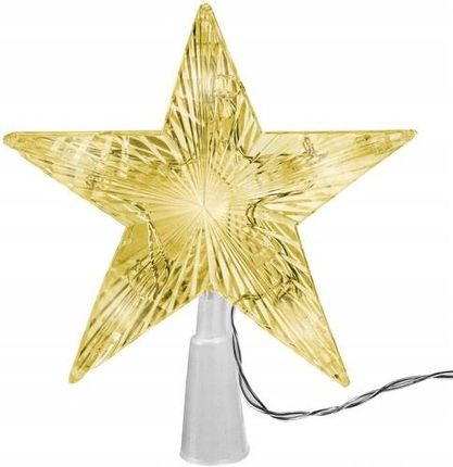 Gwiazda LED Betlejemska na Choinkę Czubek Ozdoba Gwiazdka Lampki Choinkowe RUHHY