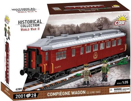 COBI Historical Collection Compiegne Wagon (22 June 1940) (COBI-6289)