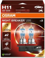 Osram H11 12V 55W +220% 9593 64211Nb220 224024