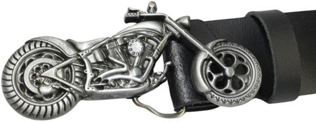 Klamra Bezniklowa Do Paska Sprzączka Pełna Blaszka Z Bolczykiem 40 mm Metalowa Solidna KBOL40/88 Motocykl - zdjęcie 2