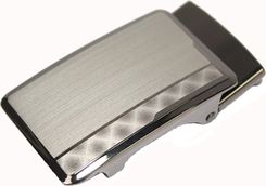Klamra Bezniklowa Do Paska Męskiego Wizytowego Z Mechanizmem Samozaciskowym SREBRNA AUTOMAT/SAMOZACISK Garnitur 35 mm KASZ35/42