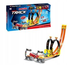 Zdjęcie Happy Kiddo Tor Wyścigowy 2 Pętle Auta Dla Samochodzików Autka 3+ - Żabno