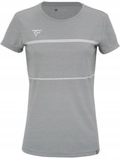 Zdjęcie Tecnifibre Team Tech Tee Damska Koszulka Tenisowa Szary - Mikstat