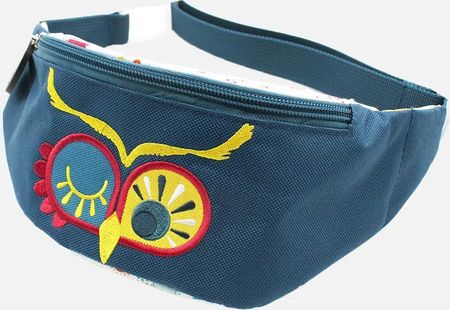 Torebka nerka –Sowa Astros granatowa 21 x 5 x 9 cm,3+
