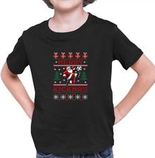 Zdjęcie Merry Kickmas - dziecięca koszulka na prezent - Katowice