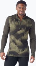 Bluza Termoaktywna Męska Smartwool Classic Thermal Merino Base Layer 1/4 Zip Boxed North Woods Foggy Pines