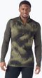 Bluza termoaktywna męska Smartwool Classic Thermal Merino Base Layer 1/4 Zip Boxed north woods foggy pines Zima 2024