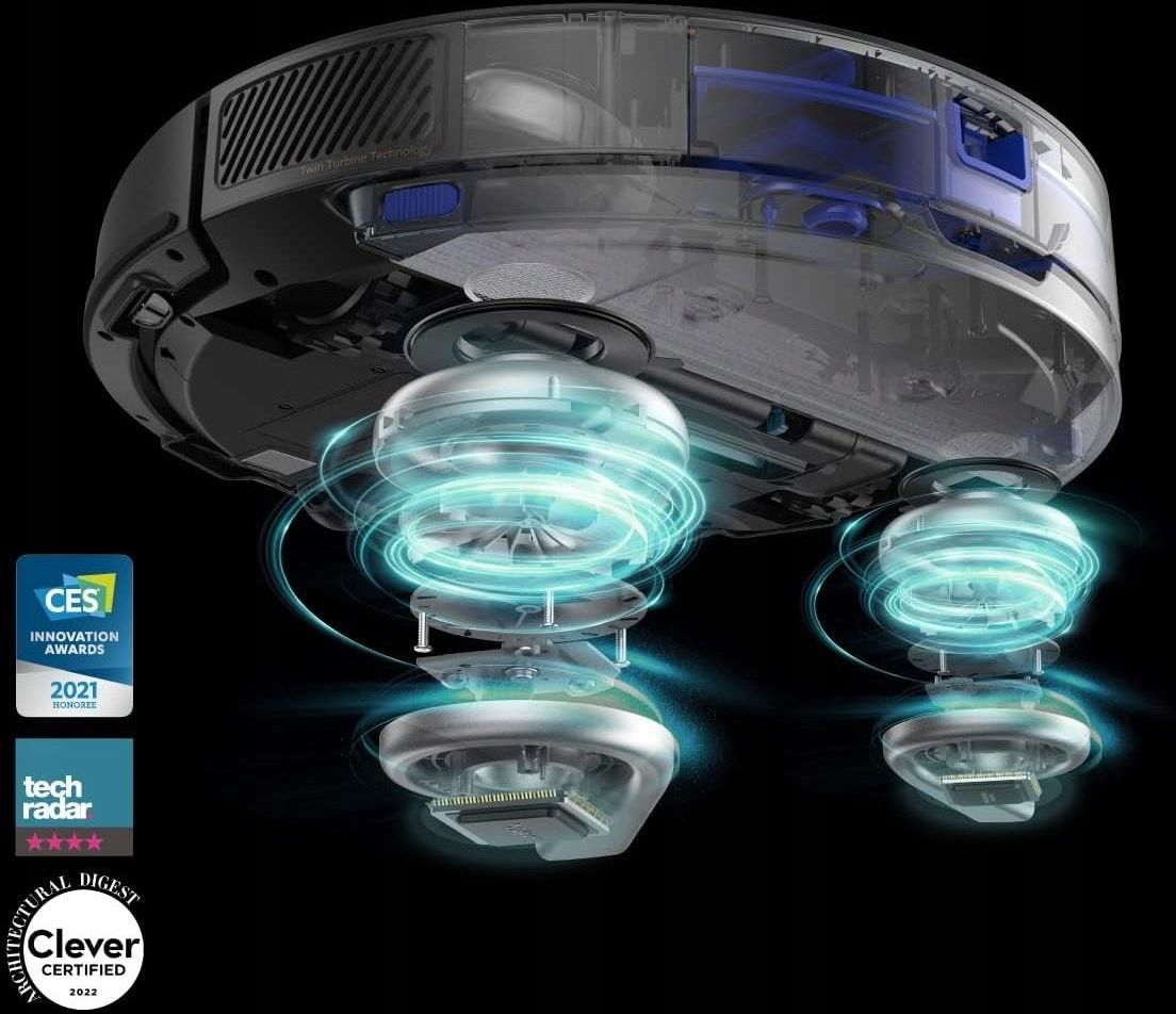 фото Робот-пилосос Eufy RoboVac X8 Hybrid Black