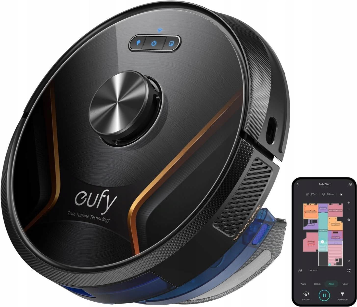 Eufy RoboVac X8 Hybrid Czarny - Opinie i ceny na Ceneo.pl