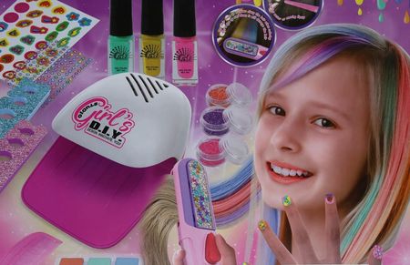 Sferazabawek Zestaw Do Manicure Salon Piękności Malowania Kreda Włosów Lakiery 5904726422519 - zdjęcie 2