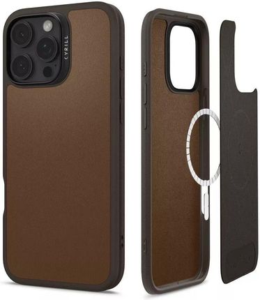 Etui Spigen Cyrill Kajuk Mag Magsafe Do Iphone 16 Pro Max Saddle Brown - zdjęcie 5
