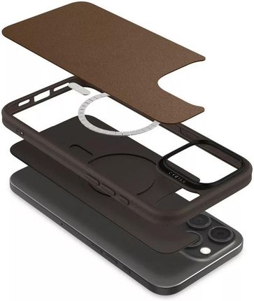 Etui Spigen Cyrill Kajuk Mag Magsafe Do Iphone 16 Pro Max Saddle Brown - zdjęcie 2