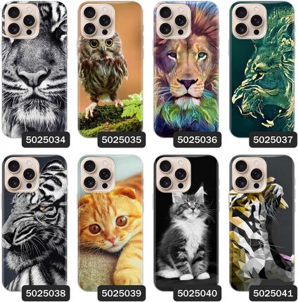 Caseofszu Etui Do Iphone 16 Pro Max Lampart Pantera Leopard Kot - zdjęcie 2