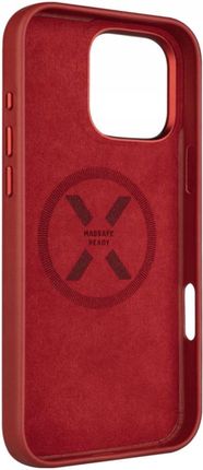 Fixed Naprawiono Skórzane Etui Magleather Z Magsafe Apple Iphone 16 Pro Max Czerw - zdjęcie 3