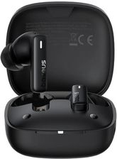 Słuchawki bezprzewodowe TWS Baseus Bowie E19, ładowanie indukcyjne, Bluetooth 5.3 - czarne