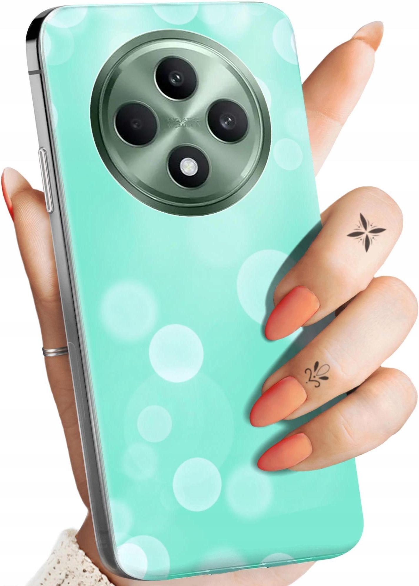 HAOYE MagSafe Hülle Für Oppo Reno 12F/12FS 5G – Schlank, Magnetisch & Schützend In Grün