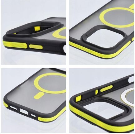Futerał Neo Do Iphone 16 Pro Kompatybilny Z Magsafe Żółty - zdjęcie 2